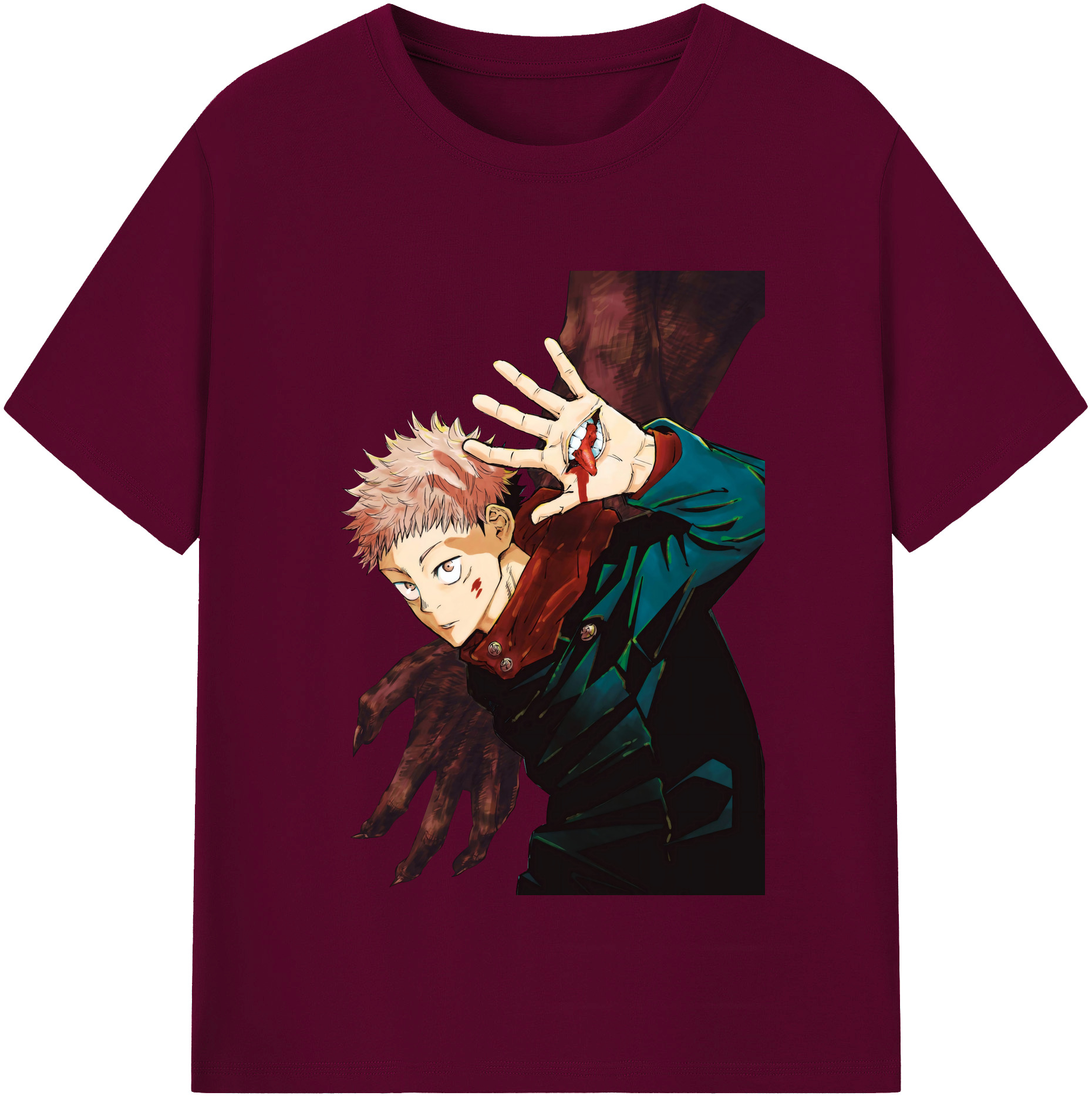 （画像用） 呪術廻戦 Jujutsu Kaisen レディースカジュアルプリントTシャツ（綿100％）